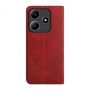 Evelatus Xiaomi Redmi Note 14 5G Book Case PU Leather Red