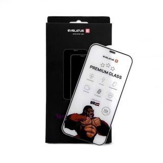 Evelatus Evelatus Samsung Galaxy S24 FE Corning Gorilla Glass Anti-Static 3D Full Cover 10X Stronger