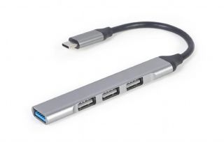 GEMBIRD&nbsp;I / O HUB USB-C 4PORT / UHB-CM-U3P1U2P3-03