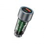 - Dudao Dudao R4T 30W USB-A  /  USB-C Car Charger Gray