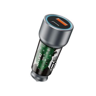 -&nbsp;Dudao Dudao R4T 30W USB-A  /  USB-C Car Charger Gray