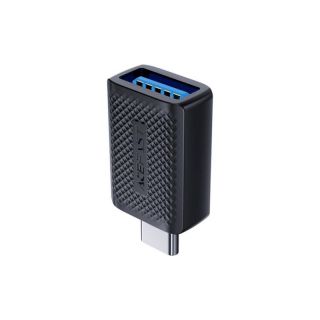 -&nbsp;Acefast Acefast J1 USB-A 3.0  Female  to USB-C 3.0  Male  5Gb / s Adapter Black