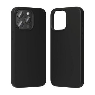 -&nbsp;Vention Vention KUFB0-40 Silicone Case for iPhone 15 Pro Max  black