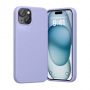 Vention Vention KUFV0-20 Silicone Case for iPhone 15 Plus  purple
