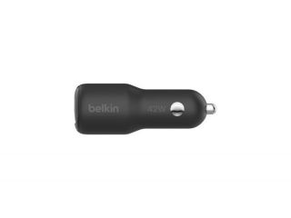 Belkin Belkin BOOST CHARGE 42w - 30w USB-C PD PPS + 12w USB-A Car Charger, Black |