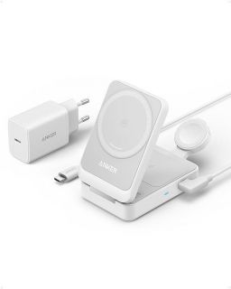 - Anker MOBILE CHARGER MAGGO 15W WHITE / MAGNETIC WL B2557321 balts