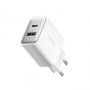 - Joyroom Joyroom JR-TCF15 network charger USB-C  /  USB-A 30W white