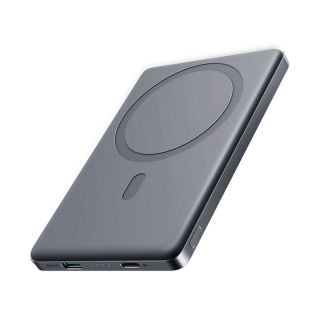 -&nbsp;Joyroom Powerbank Joyroom JR-PBM08 5000mAh 20W ultra-thin with inductive charging gray