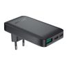 Bezvadu ierīces un gadžeti - Acefast Acefast A100 65W GaN 2 USB-C+ USB-A Charger Ultra Slim Black 