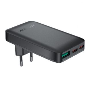 - Acefast Acefast A100 65W GaN 2 USB-C+ USB-A Charger Ultra Slim Black