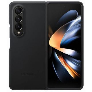 Samsung EF-VF936LBE Leather Cover for Galaxy Z Fold 4 Black melns