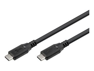 -&nbsp;Goobay USB-C Cable, USB 3.2, 60 W, 10 Gbit / s, Power Delivery, 1 m, Black