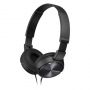 Sony ZX series MDR-ZX310AP Headband / On-Ear, Microphone, Black melns