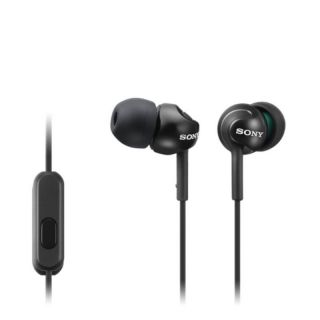 Sony In-ear Headphones EX series, Black MDR-EX110AP In-ear, Black melns