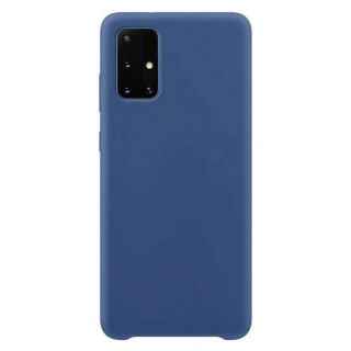 - Hurtel Silicone Case Soft Flexible Rubber Cover for Xiaomi Poco X3 NFC  /  Poco X3 Pro dark blue