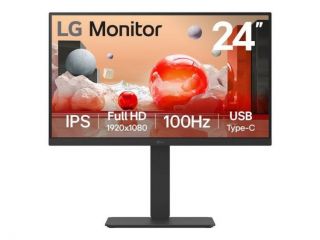 LG 24BA650-B | 23.8 '' | IPS | 16:9 | 100 Hz | 5 ms | 1920 x 1080 pixels | 250 cd / m² | HDMI ports quantity 1 | Black
