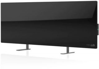 - AENO Premium Eco Smart Heater, 700W, Tempered glass, Infrared+convection heating type, Plug type: Europe  E / F type  Black