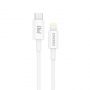 - Dudao Dudao L6X USB-C Lightning PD 20W 1m Cable White