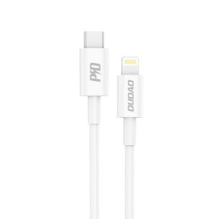 -&nbsp;Dudao Dudao L6X USB-C Lightning PD 20W 1m Cable White