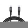- Dudao Dudao L3CC USB-C USB-C 60W 2m Braided Cable Black