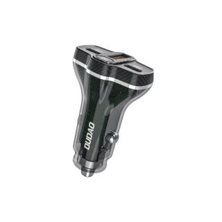 -&nbsp;Dudao Dudao R78 78W Car Charger USB-C PD  /  2xUSB-A QC Black