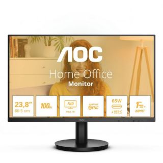 AOC 24B3CA2 | 23.8 '' | IPS | FHD | 100 Hz | 1 ms | 1920 x 1080 pixels | 250 cd / m² | HDMI ports quantity 1 | Black