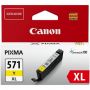 Canon CLI-571XLY ink cartridge, yellow