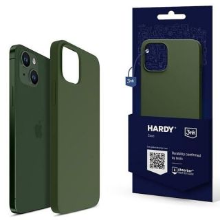 3MK Hardy Case iPhone 13  /  14  /  15 6.1'' zielony / alphine green MagSafe zaļš