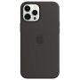 Apple MHLG3ZE / A iPhone 12 Pro Max 6.7'' MagSafe czarny / black Silicone Case