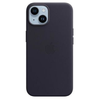 Apple MPP63ZM / A iPhone 14  /  15  /  13 6.1'' atramentowy / ink Leather Case MagSafe