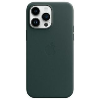 Apple MPPN3FE / A iPhone 14 Pro Max 6.7'' MagSafe zielony / forest green Leather Case zaļš