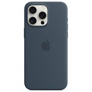 Apple MT1P3ZM / A iPhone 15 Pro Max 6.7'' MagSafe niebieski / storm blue Silicone Case zils