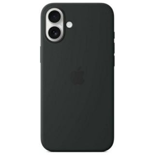 Apple MYY13ZM / A iPhone 16 6.1'' MagSafe czarny / black Silicone Case melns