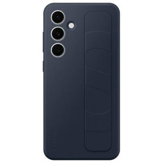 Samsung EF-GS721CNEGWW S24 FE S721 niebiesko-czarny / blue black Standing Grip Case zils melns