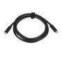 Lenovo 4X90Q59480 USB-C to USB-C Black, Cable, 2 m