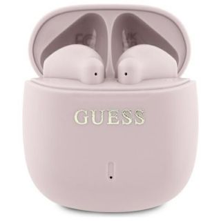 GUESS&nbsp;Bluetooth headphones GUTWSJ14ESGE TWS + taupe Printed Classic Logo Pink