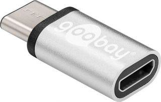 -&nbsp;Goobay USB-C to USB 2.0 Micro-B adapter 56636 USB Type-C, USB 2.0 Micro female  Type B , Grey