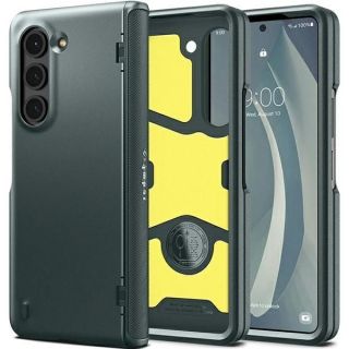 - Spigen Spigen Slim Armor Pro Samsung Z Fold5 abyss green ACS06212 zaļš