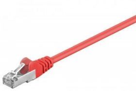 - Goobay 
 
 50152 CAT 5e patchcable, F / UTP, red, 2m