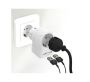 Skross In-line socket + USB White