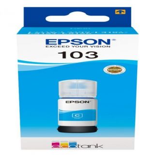 EPSON 103 ECOTANK Ink Bottle, Cyan