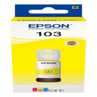 EPSON 103 ECOTANK Ink Bottle, Yellow