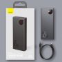 Baseus Adaman power bank 2x USB  /  1x USB Type C  /  1x micro USB 20000mAh 65W Quick Charge 4.0 Power Delivery blue  PPIMDA-D03