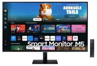 Samsung LCD Monitor||27''|TV Monitor / Smart|Panel VA|1920x1080|16:9|60Hz|Matte|4 ms|Speakers|Tilt|Colour Black|LS27DM500EUXDU