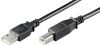 Bezvadu ierīces un gadžeti - Goobay 
 
 USB 2.0 Hi-Speed cable 68900 1.8 m, Black, USB-A to USB-B 