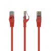 Tīklu ierīces&nbsp;GEMBIRD&nbsp;PATCH CABLE CAT6 UTP 1M / RED PP6U-1M / R&nbsp;