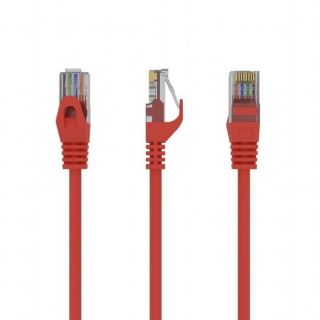 GEMBIRD&nbsp;PATCH CABLE CAT6 UTP 1M / RED PP6U-1M / R