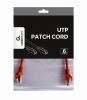 Tīklu ierīces&nbsp;GEMBIRD&nbsp;PATCH CABLE CAT6 UTP 0.25M / RED PP6U-0.25M / R&nbsp;