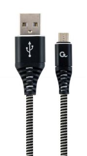 GEMBIRD&nbsp;CABLE USB2 TO MICRO-USB 1M / CC-USB2B-AMMBM-1M-BW