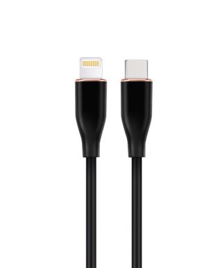 GEMBIRD&nbsp;CABLE LIGHTNING TO USB-C 1.5M / CC-USB2S-CM8PM-1.5M-BK